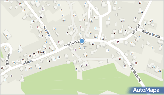 Płoki, Stoki, 5, mapa Płoki