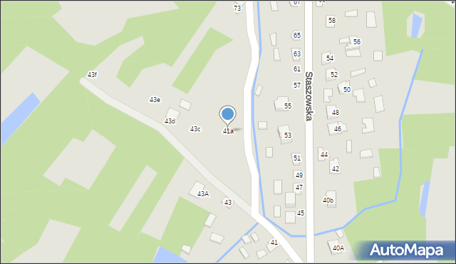 Połaniec, Staszowska, 41a, mapa Połaniec