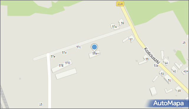 Police, Starzyńskiego Stefana, 57B, mapa Police