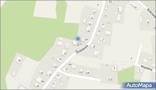 Pręgowo, Strażacka, 24, mapa Pręgowo