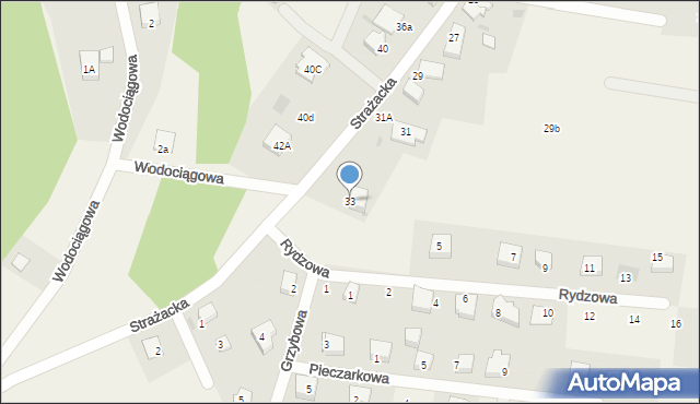 Pręgowo, Strażacka, 33, mapa Pręgowo