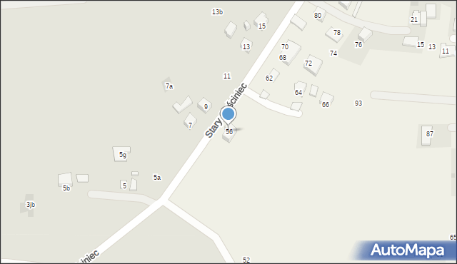 Prusy, Stary Gościniec, 56, mapa Prusy