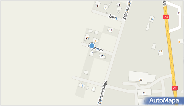 Przededworze, Stolzman Marii, 7, mapa Przededworze