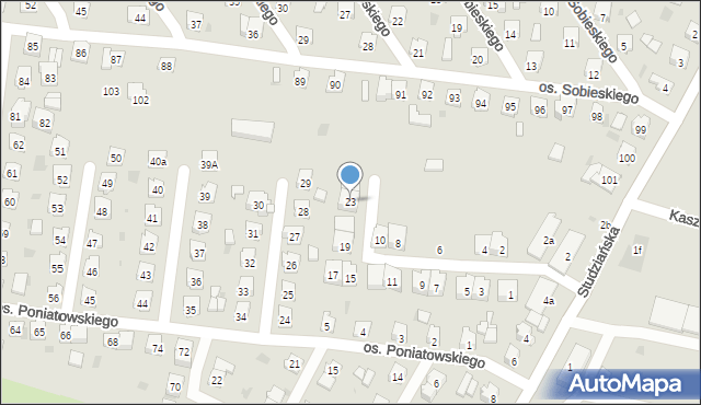 Przeworsk, Stefana Batorego, 23, mapa Przeworsk