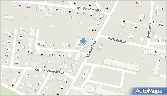 Przeworsk, Studziańska, 2, mapa Przeworsk