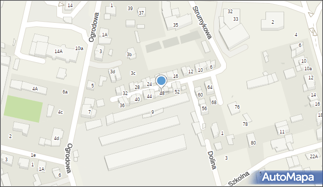 Przeźmierowo, Strumykowa, 48, mapa Przeźmierowo