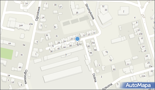 Przeźmierowo, Strumykowa, 52, mapa Przeźmierowo