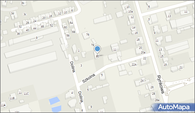 Przeźmierowo, Strumykowa, 80, mapa Przeźmierowo