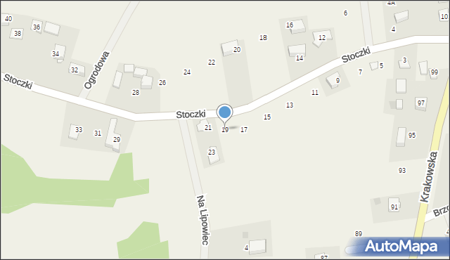 Przybysławice, Stoczki, 19, mapa Przybysławice