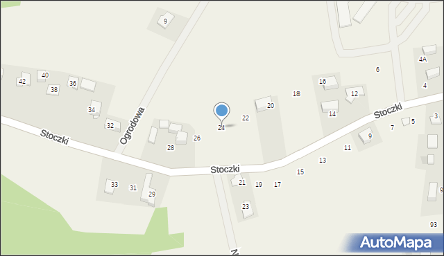 Przybysławice, Stoczki, 24, mapa Przybysławice