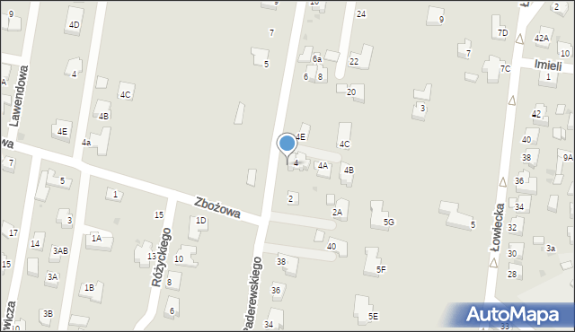 Pszczyna, Strzelecka, 4AB, mapa Pszczyny