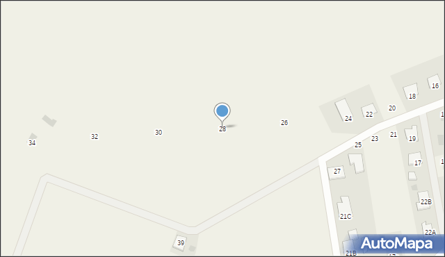 Pysznica, Strażacka, 28, mapa Pysznica