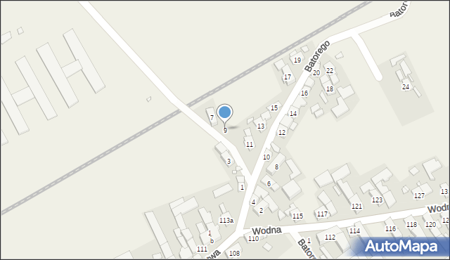 Racławice Śląskie, Stefana Batorego, 9, mapa Racławice Śląskie