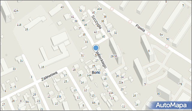 Radom, Stasieckiego Eugeniusza, kpt. hm., 29, mapa Radomia