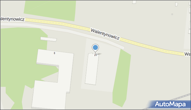 Radom, Stanikowskiego Andrzeja, 10, mapa Radomia