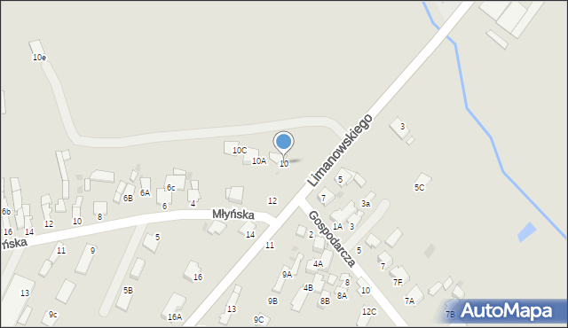 Radom, Starokrakowska, 10, mapa Radomia