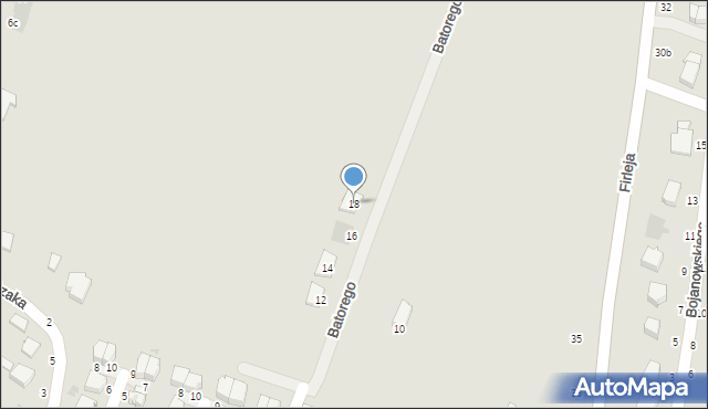 Radomyśl Wielki, Stefana Batorego, 18, mapa Radomyśl Wielki