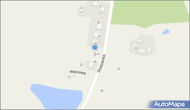Radostowice, Studzienka, 27, mapa Radostowice