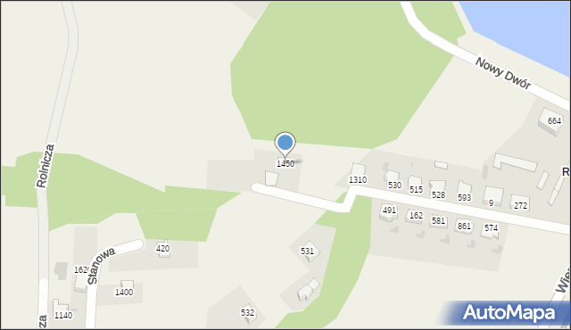 Radziechowy, Stanowa, 1450, mapa Radziechowy