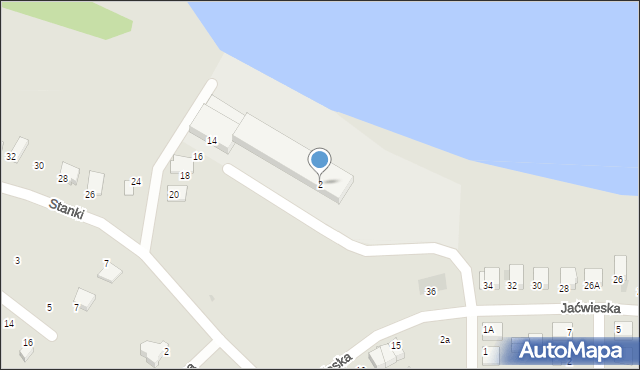 Rajgród, Stanki, 2, mapa Rajgród