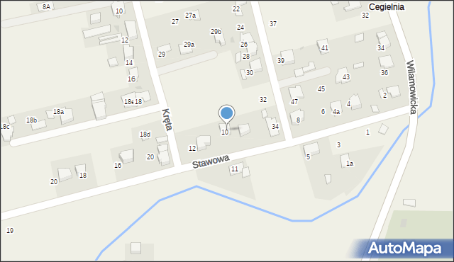 Rajsko, Stawowa, 10a, mapa Rajsko