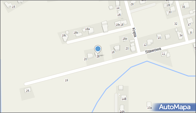 Rajsko, Stawowa, 18, mapa Rajsko