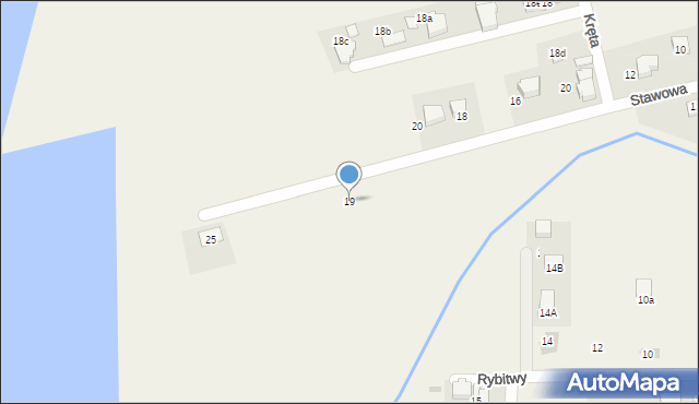 Rajsko, Stawowa, 19, mapa Rajsko