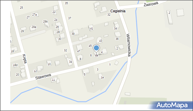 Rajsko, Stawowa, 4a, mapa Rajsko