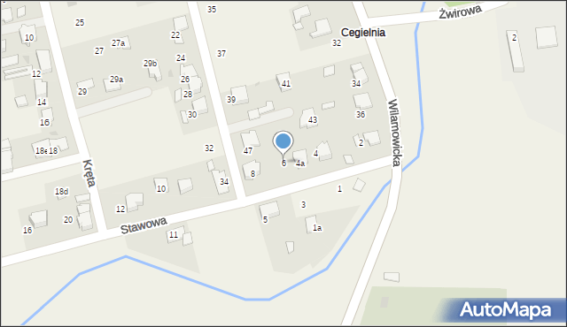 Rajsko, Stawowa, 6, mapa Rajsko