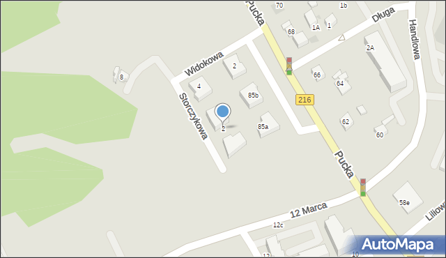 Reda, Storczykowa, 2, mapa Reda