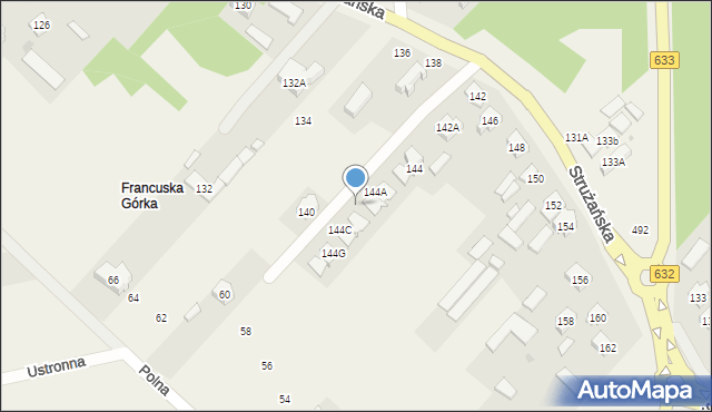 Rembelszczyzna, Strużańska, 144B, mapa Rembelszczyzna