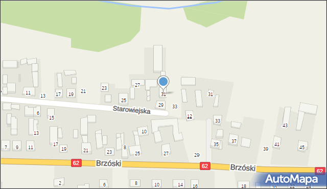 Repki, Starowiejska, 31, mapa Repki