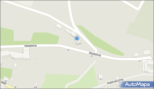 Resko, Stodólna, 2, mapa Resko