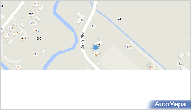 Ropczyce, Strażacka, 10, mapa Ropczyce