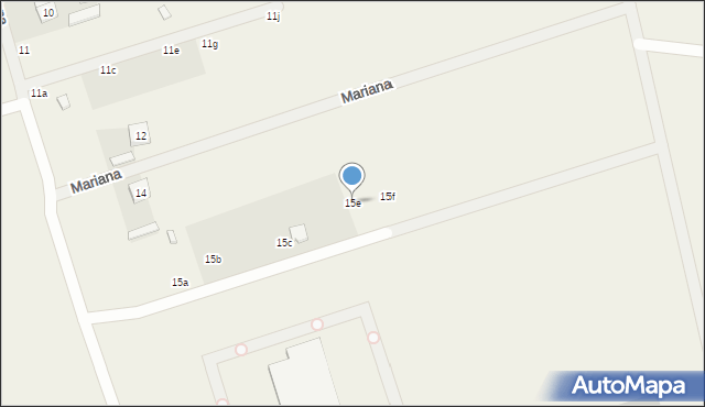 Rosanów, Stefana, 15e, mapa Rosanów