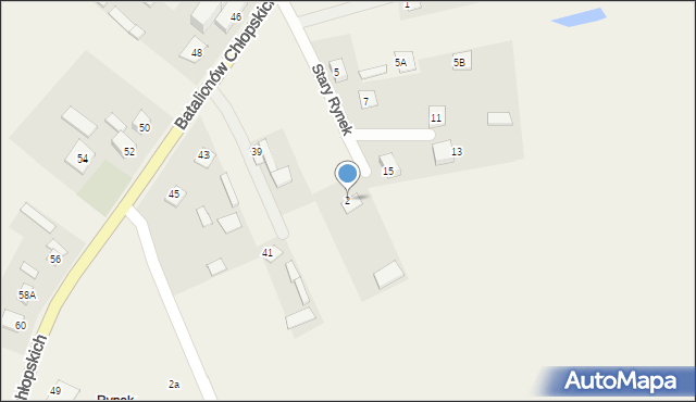 Rossosz, Stary Rynek, 2, mapa Rossosz