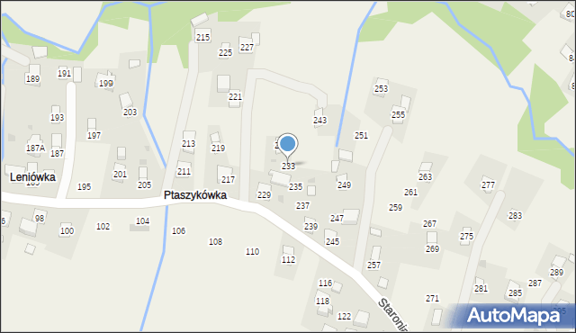 Równe, Staronia Zenona, 233, mapa Równe