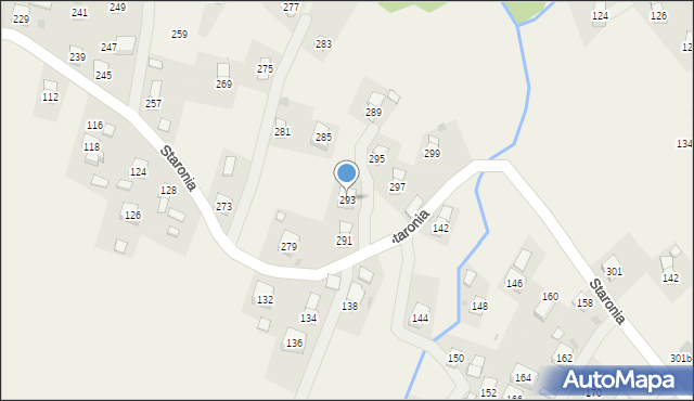 Równe, Staronia Zenona, 293, mapa Równe