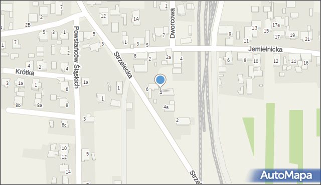 Rozmierka, Strzelecka, 4, mapa Rozmierka