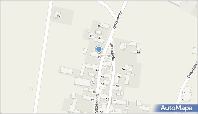 Rozmierka, Strzelecka, 45, mapa Rozmierka
