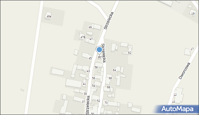 Rozmierka, Strzelecka, 60, mapa Rozmierka