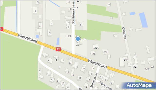 Ruda-Bugaj, Stanisława Leszczyńskiego, 2/4, mapa Ruda-Bugaj