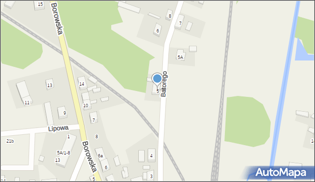 Ruszów, Stefana Batorego, 5, mapa Ruszów