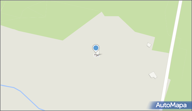 Rybnik, Stalowa, 73A, mapa Rybnika