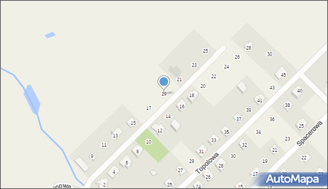 Rybno, Strumykowa, 19, mapa Rybno