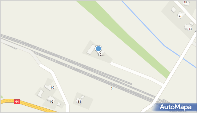 Ryczów, Starowiejska, 7, mapa Ryczów