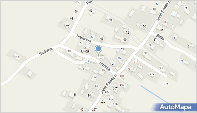 Ryczów, Stroma, 4, mapa Ryczów