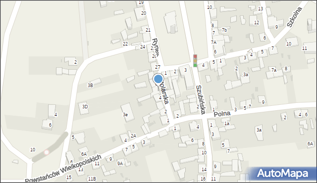 Rynarzewo, Stolarska, 5, mapa Rynarzewo