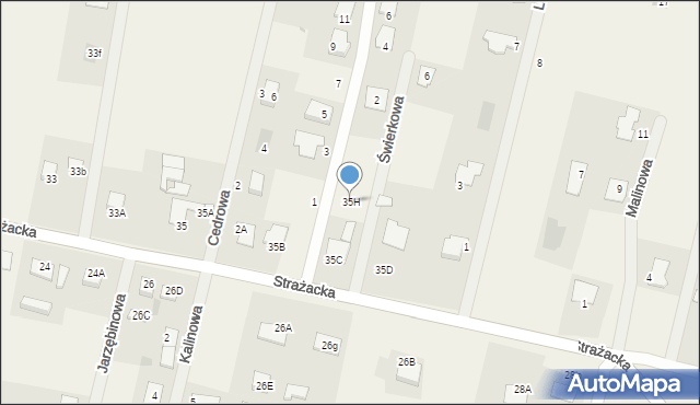 Rynarzewo, Strażacka, 35H, mapa Rynarzewo