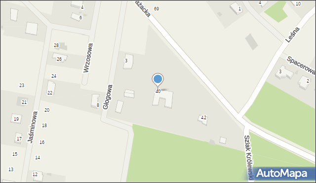 Rynarzewo, Strażacka, 40, mapa Rynarzewo
